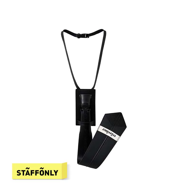 STAFFONLY 反重力领带黑白色设计师款男女潮流配饰领结25秋冬新品