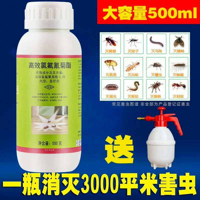 杀蚊子药喷雾防灭蟑螂跳蚤白蚂蚁药室内户外农下水道菊酯消杀虫剂